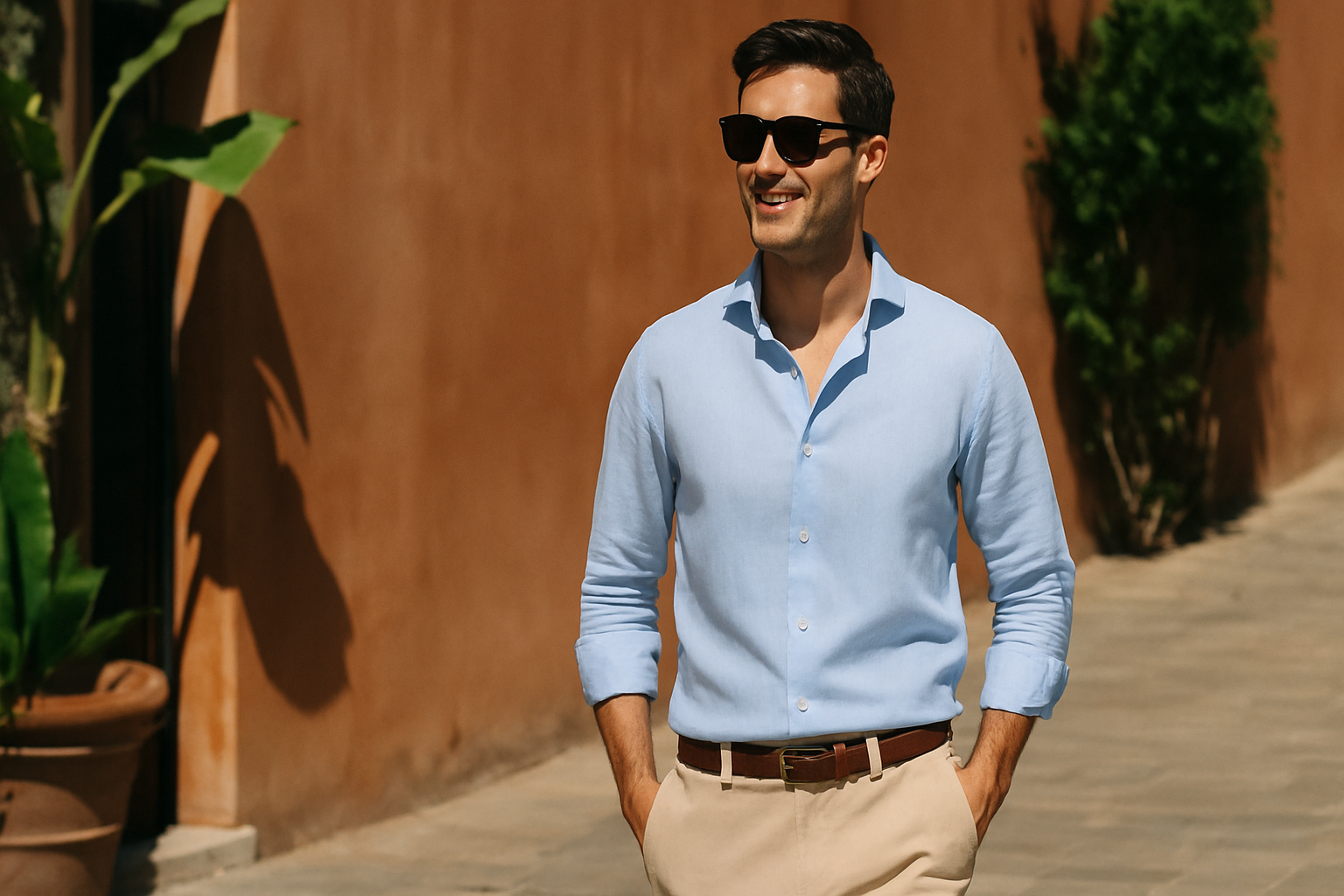 Hoe draag je een overhemd in de zomer zonder dat het te warm is?