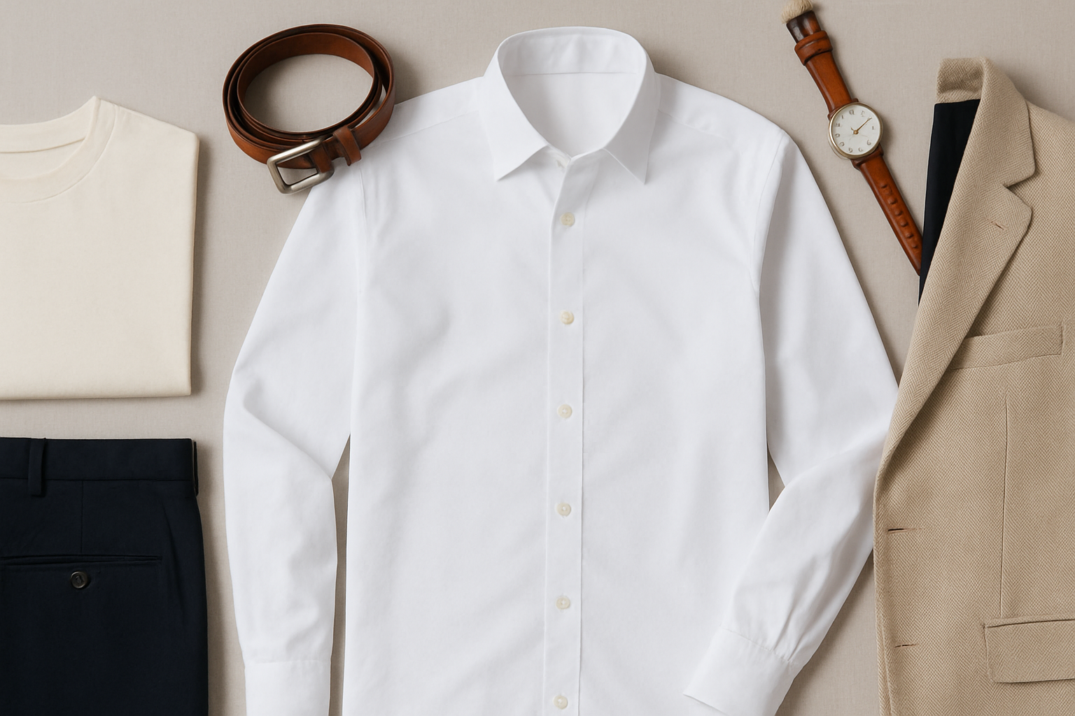 Hoe draag je wit zonder dat het saai wordt? (Voor mannen)