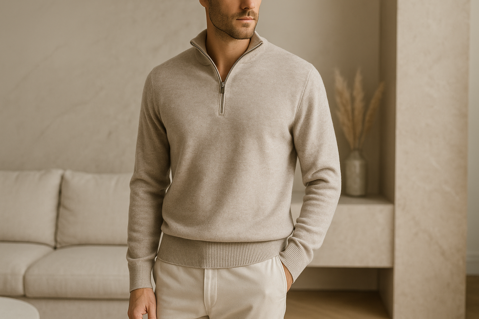 Waarom kiezen voor Cashmere Half-Zip