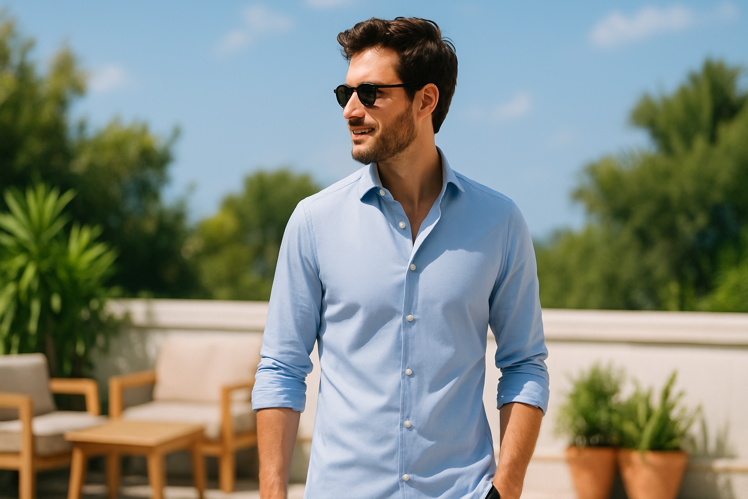 Stijlvol en Casual: Zo Draag je een Overhemd Deze Zomer ☀️