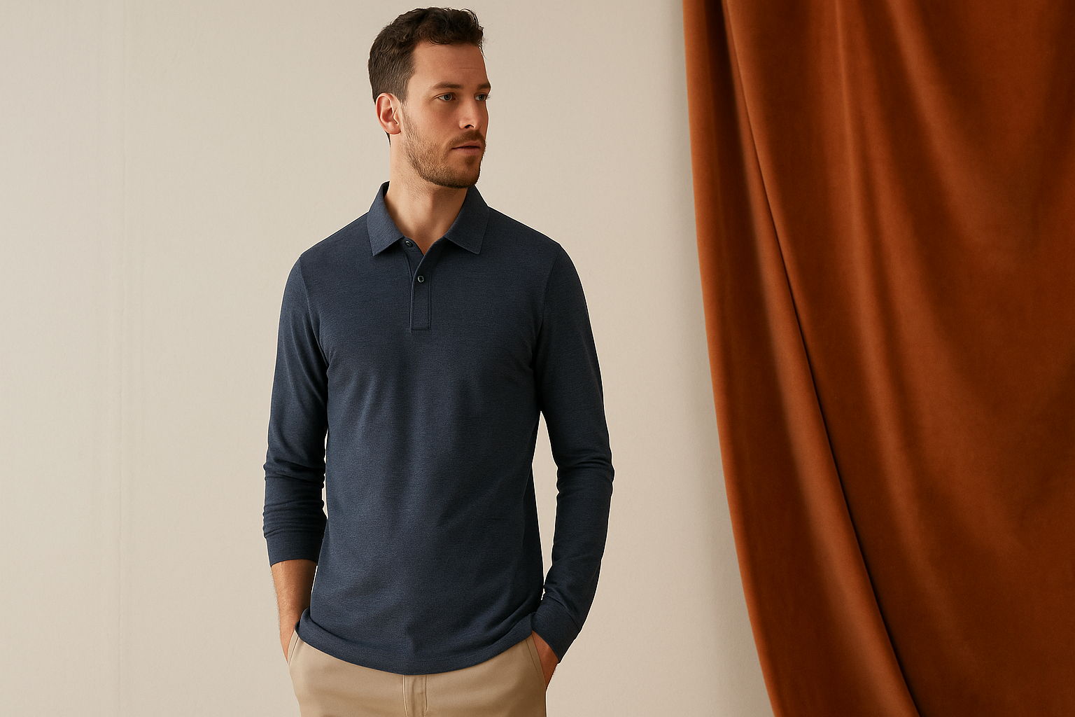 Waarom dragen steeds meer mannen lange mouwen polo’s?