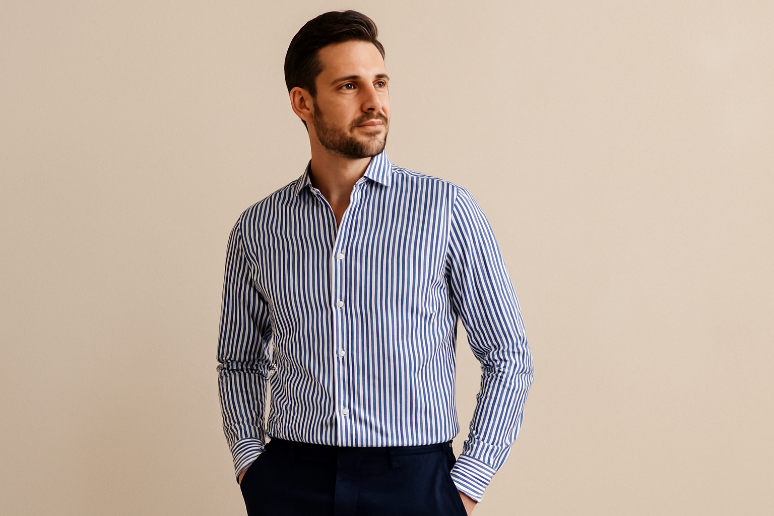 Streepjesoverhemden voor heren: De ultieme stijlkeuze voor elke gelegenheid