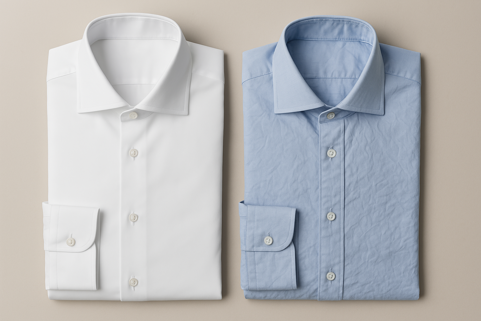 Overhemd opvouwen stap voor stap