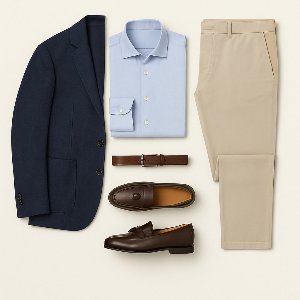 De perfecte outfit voor een meeting met warm weer