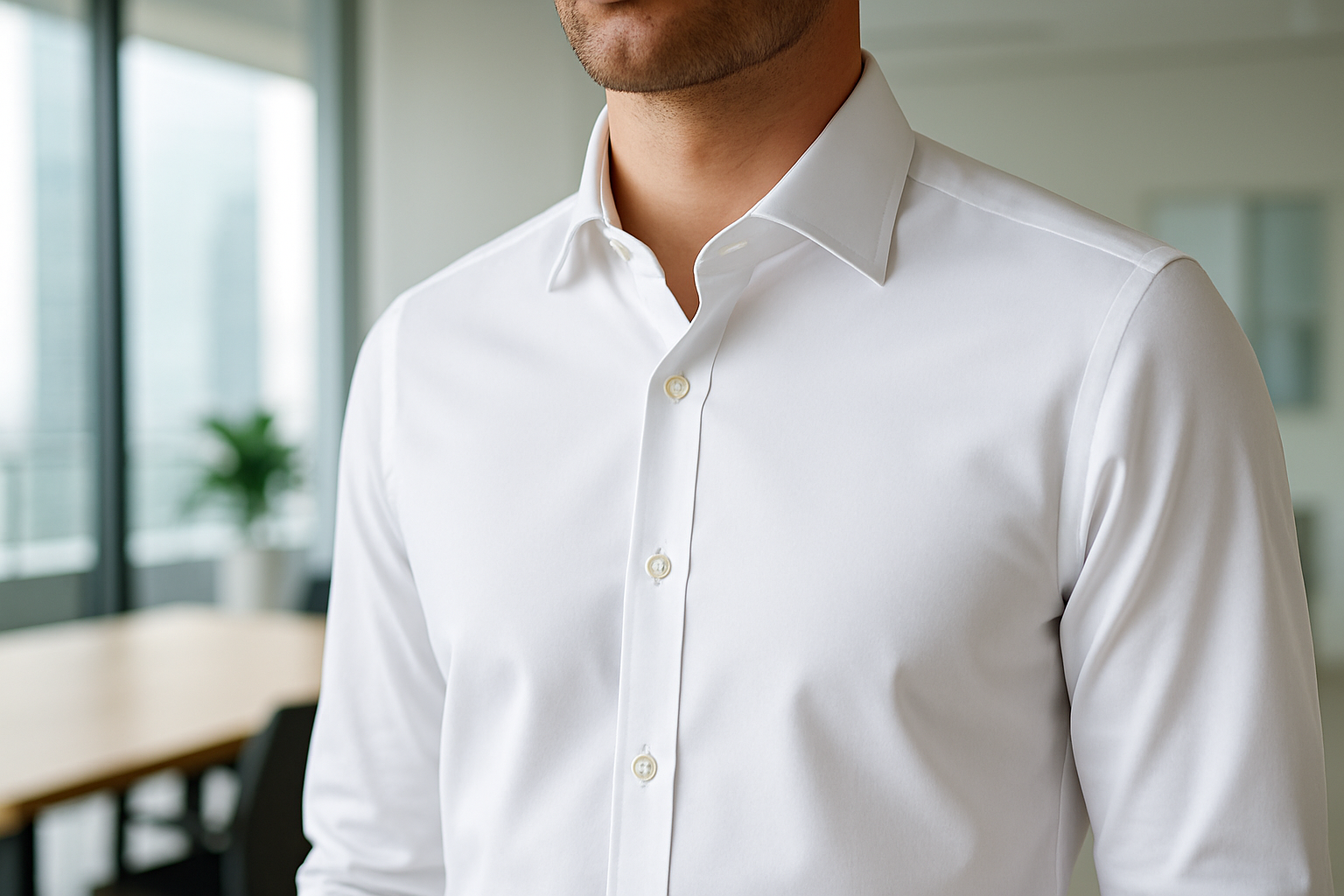 De strijkvrije overhemden van Vercate