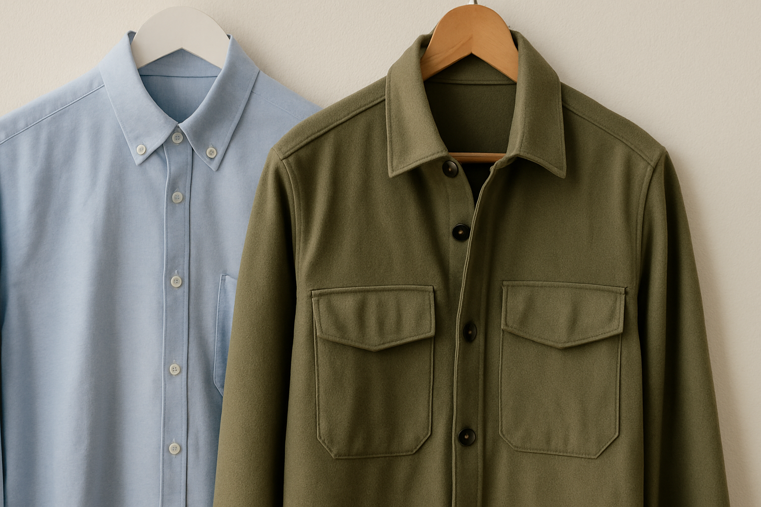 Overshirt VS Overhemd