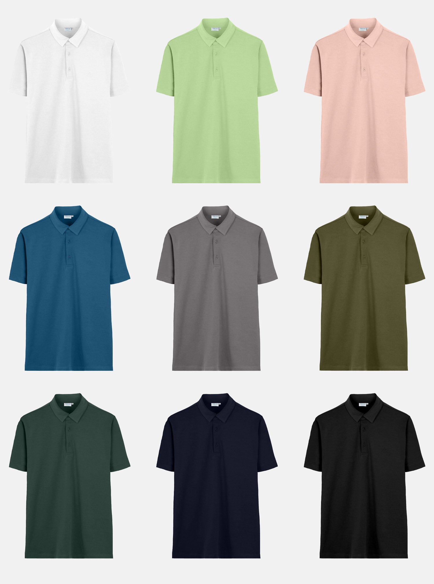 De perfecte korte mouwen polo