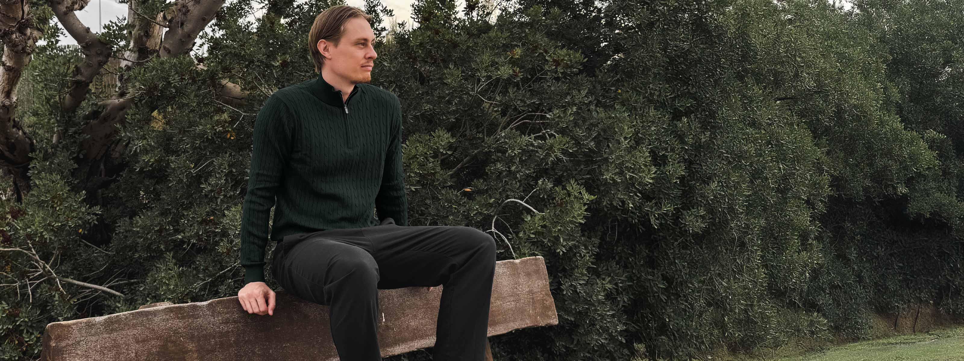 Waarom de half-zip de perfecte winterlaag is