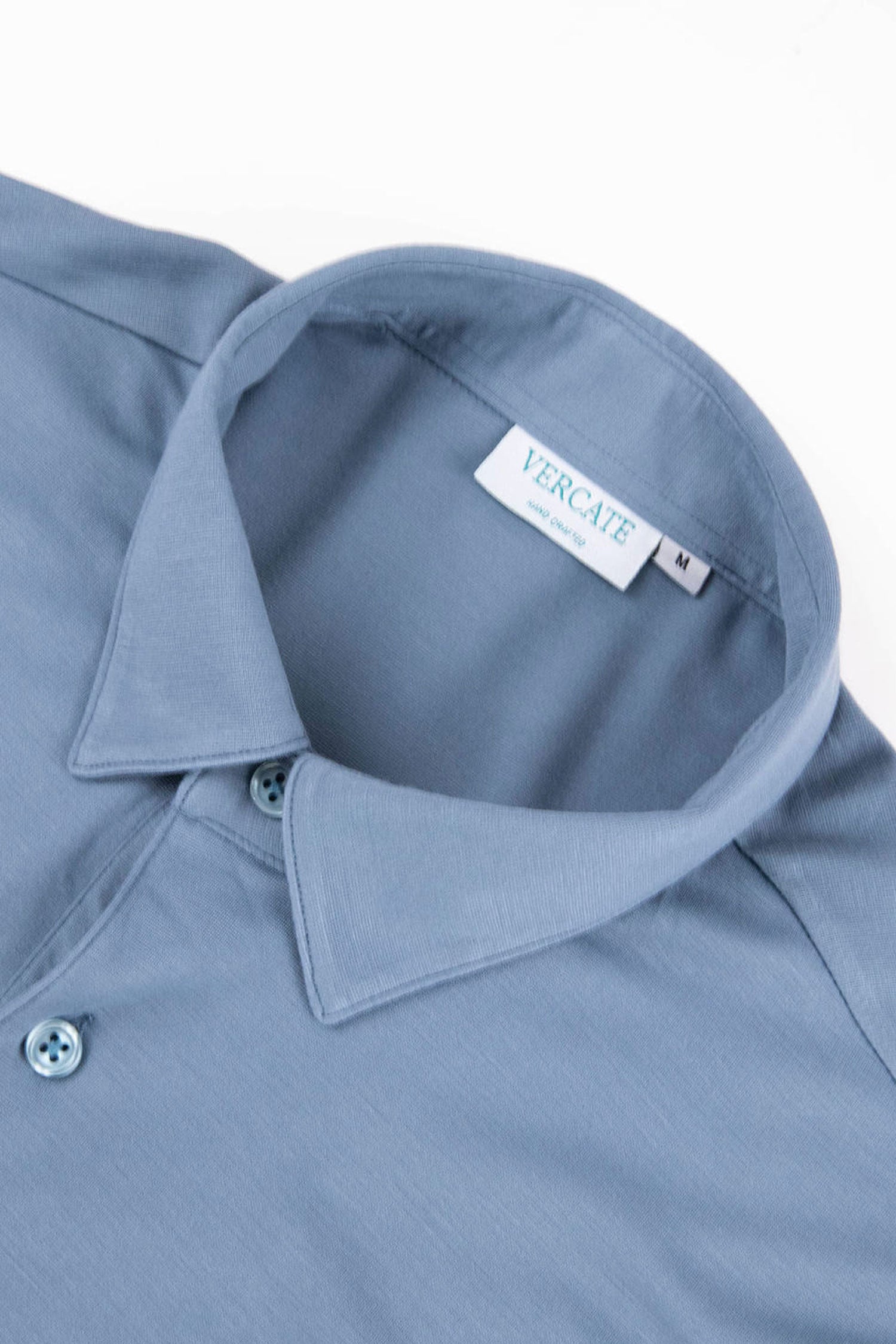 Polo sans repassage - Bleu