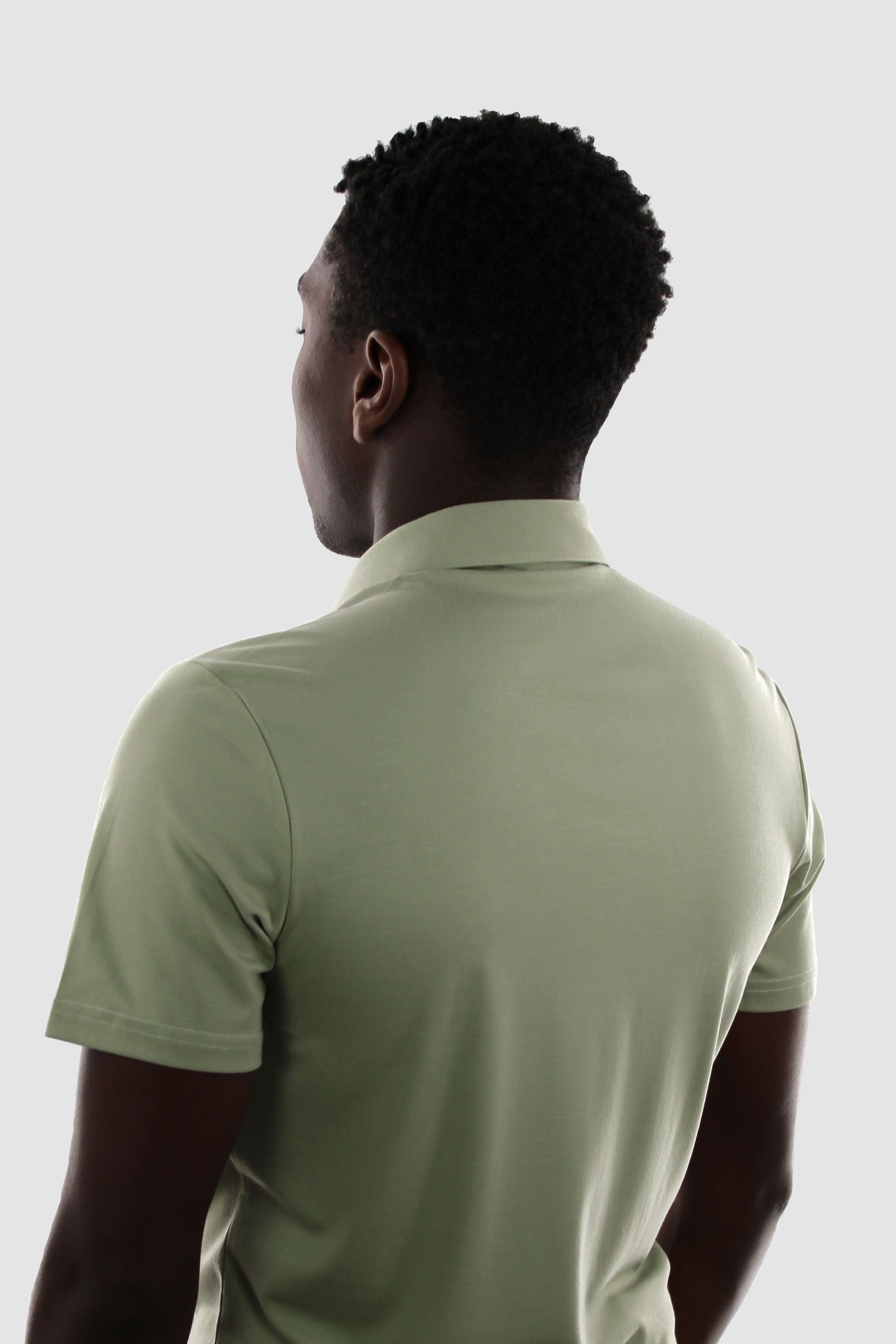 Strijkvrij Poloshirt - Groen