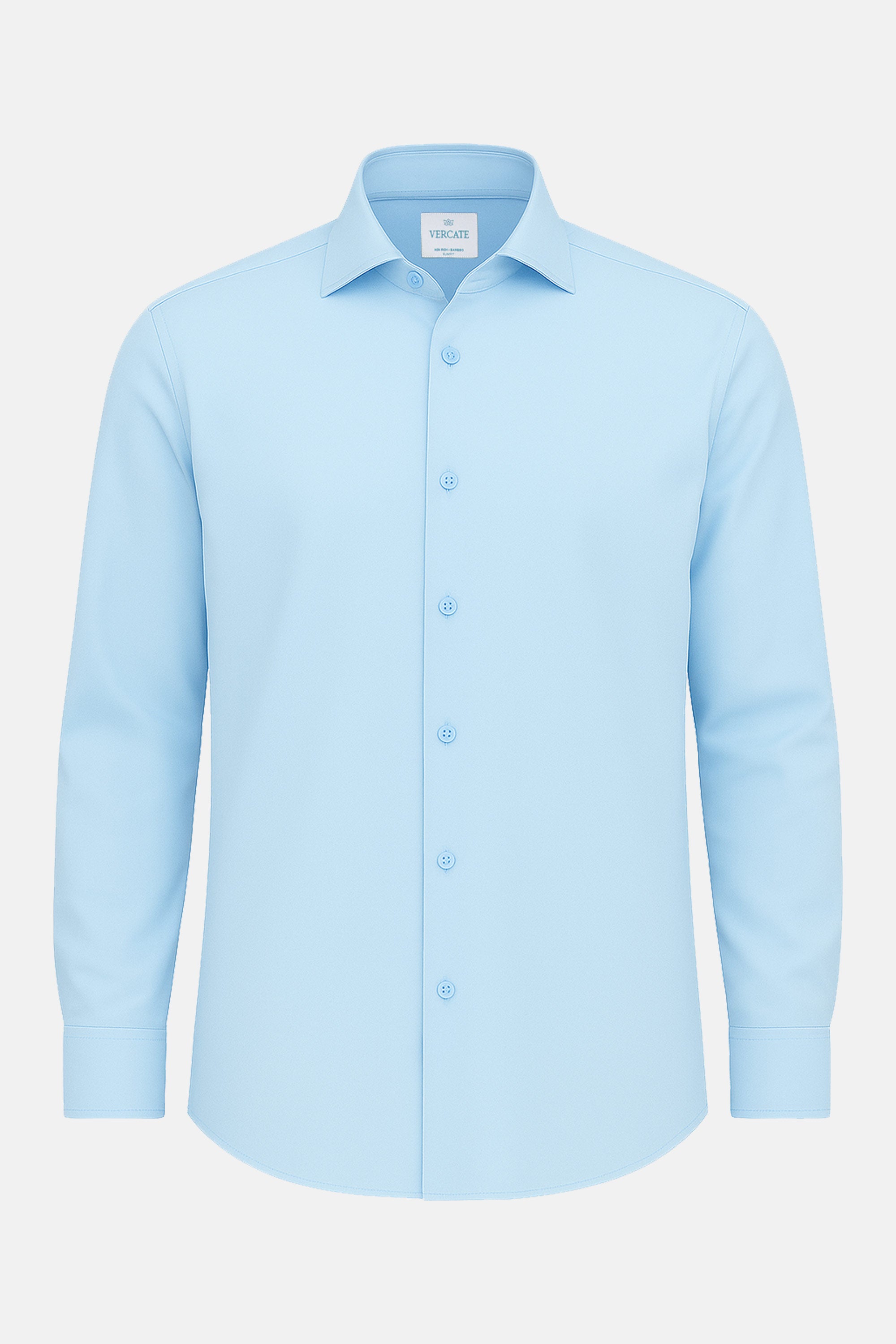 Vercate - Bügelfreies Hemd - Hellblau - Regular Fit