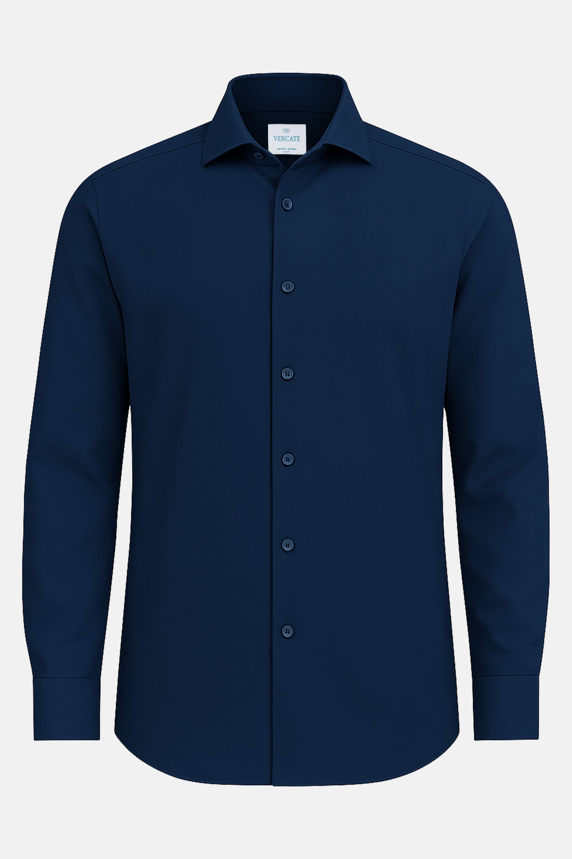 Vercate - Bügelfreies Hemd - Navy - Regular Fit