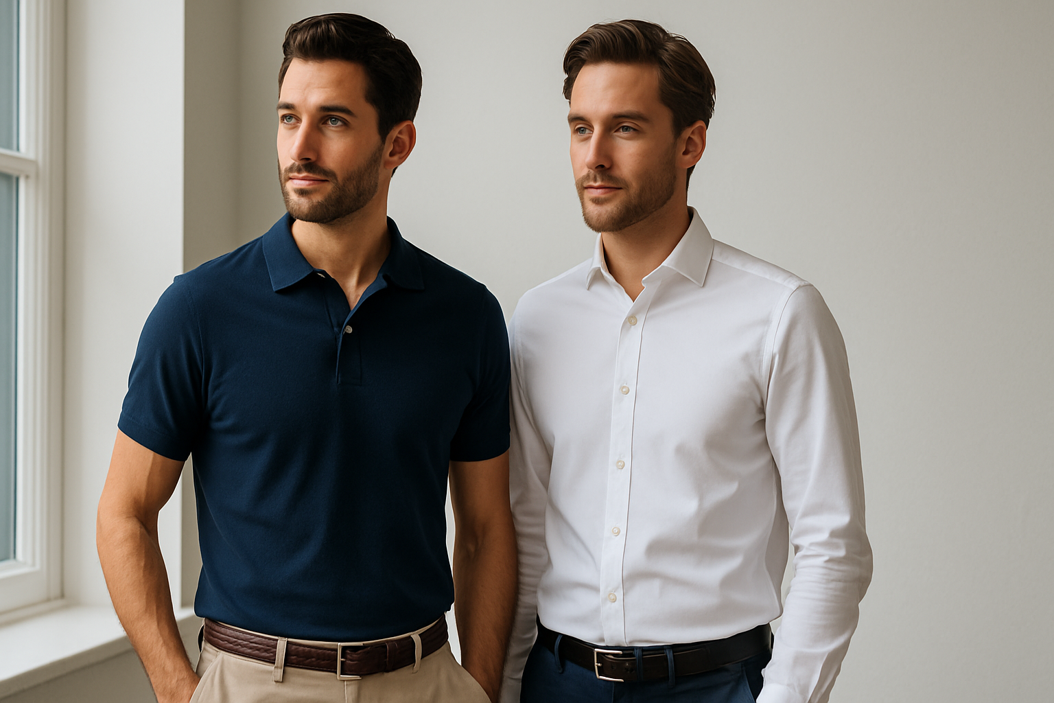 Wat is het verschil tussen een polo en een overhemd?