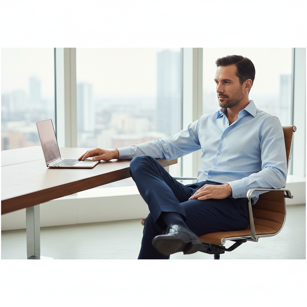 non-iron menswear