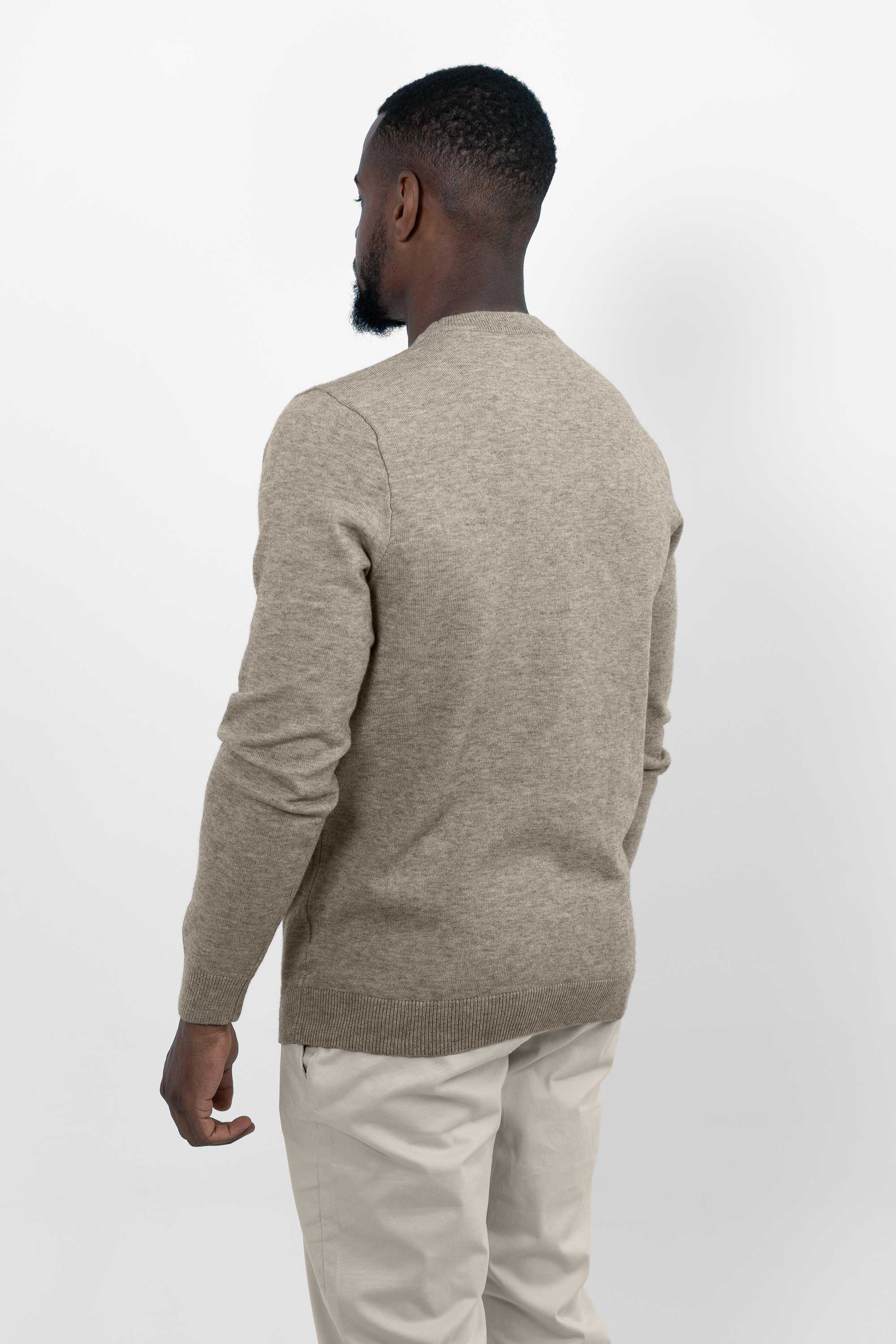 Rollkragenpullover - Braun