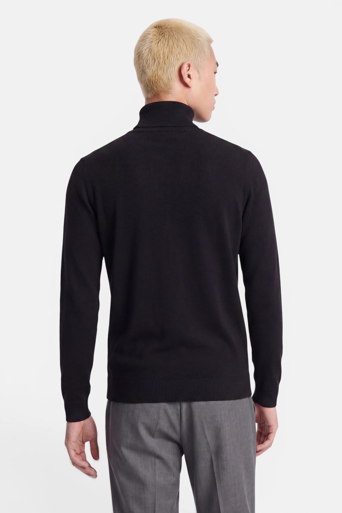 Vercate - Coltrui Heren - Zwart - Cashmere Blend - Pullover - Regular Fit