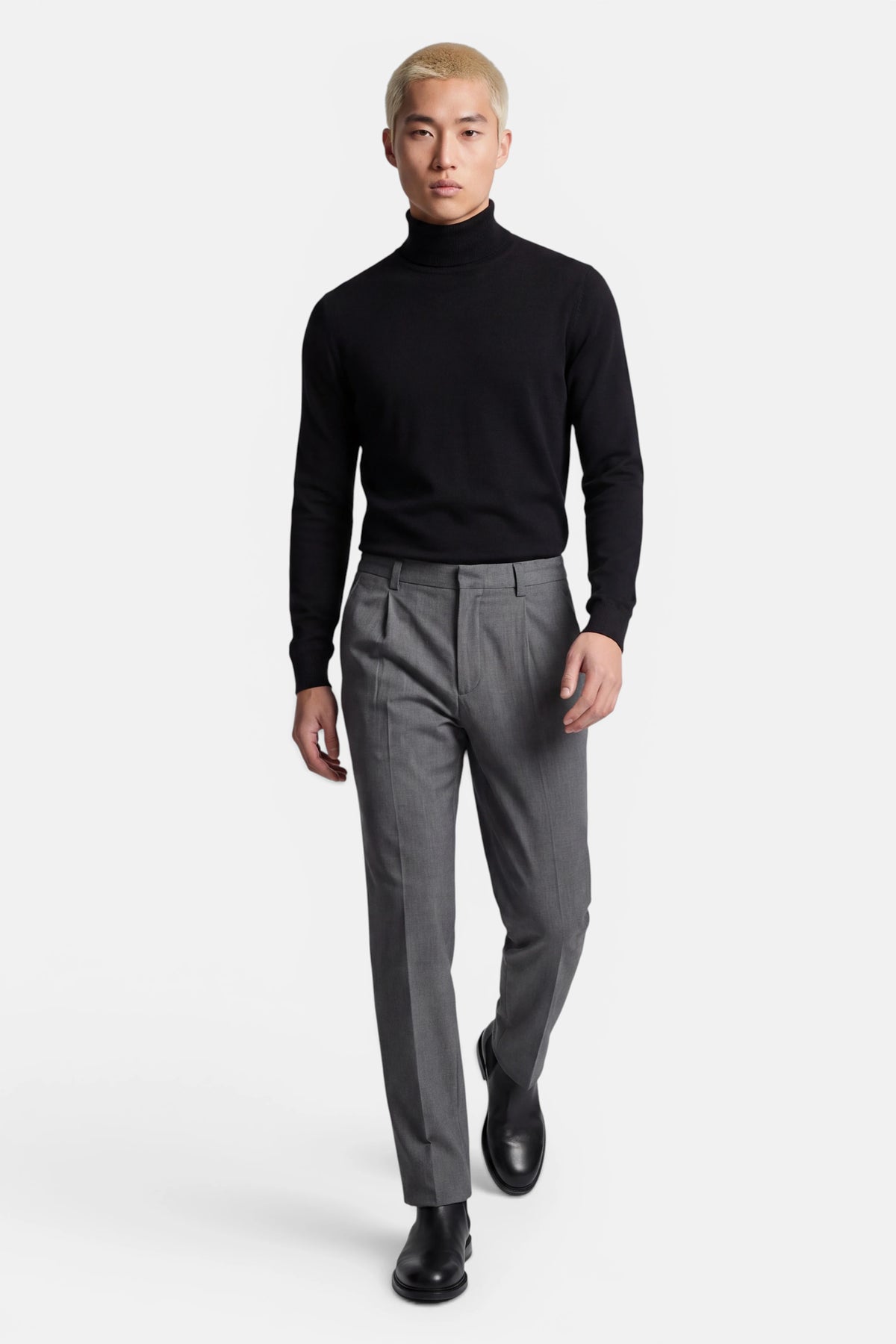 Vercate - Coltrui Heren - Zwart - Cashmere Blend - Pullover - Regular Fit