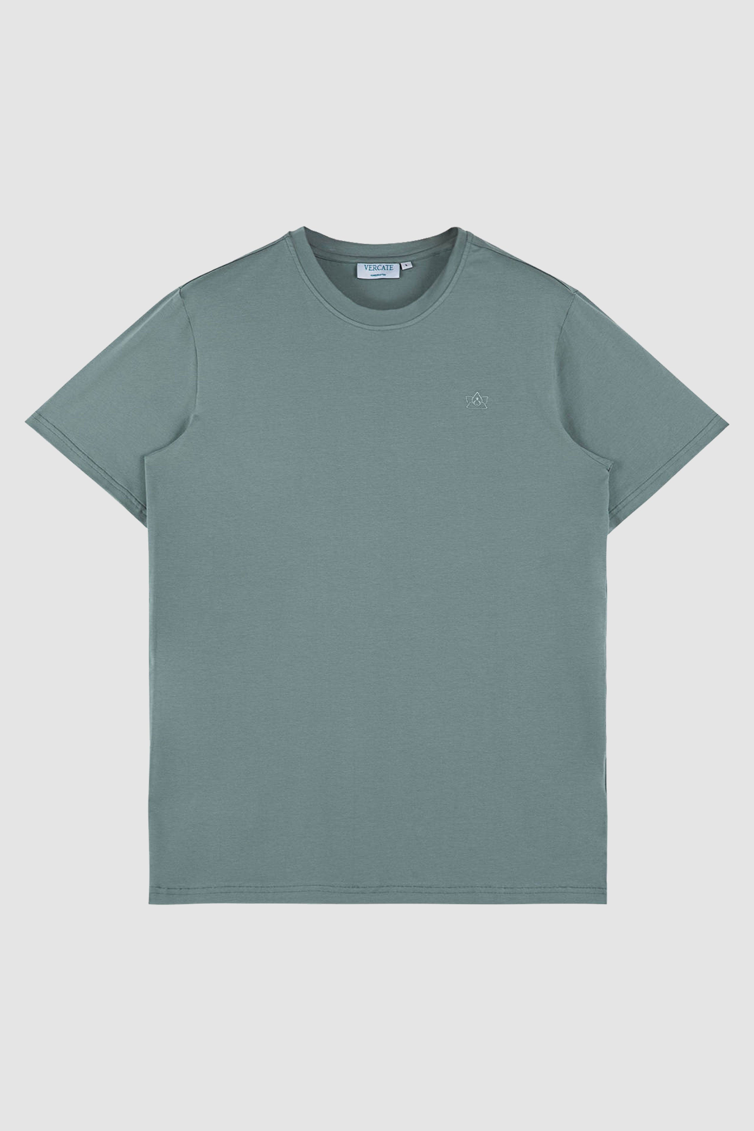 Knitted T-Shirt - Groen