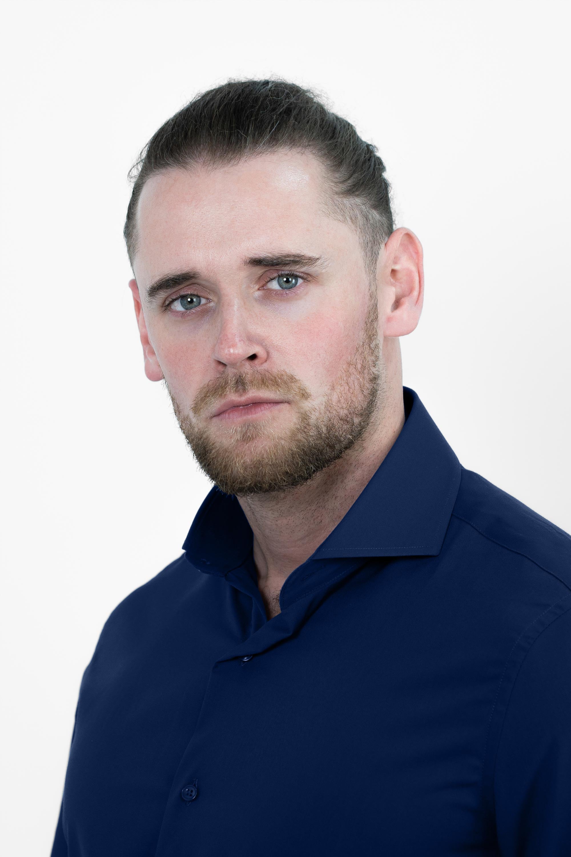 Vercate - Strijkvrij Overhemd - Navy - Marine Blauw - Slim Fit - Bamboe Katoen - Lange Mouw - Heren - Maat 37 38 39 40 41 42 43 44 S M L XL XXL 