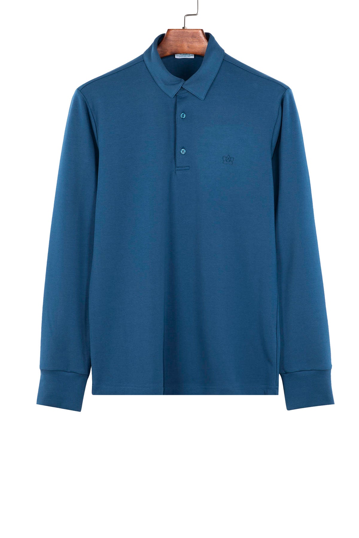 Strijkvrij Poloshirt - Royal Blue - Polo - Vercate - Vercate - Overhemden - Strijkvrije overhemden - Heren - herenkleding